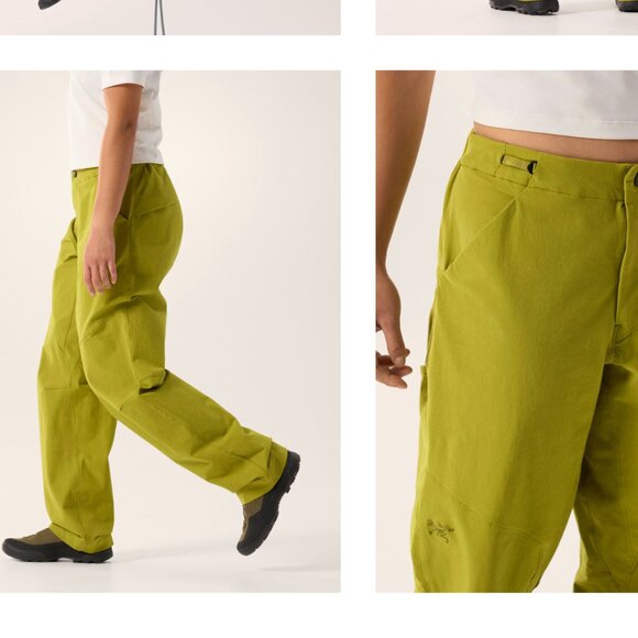 Clarkia Cotton Wide Leg Pant Women's - Arcteryx - Picture 2 of 5